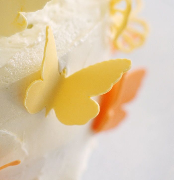 Butterfly Cake Bake at 350°